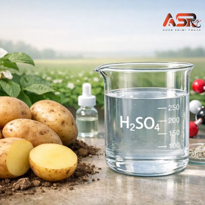 اسید سولفوریک برای سیب زمینی