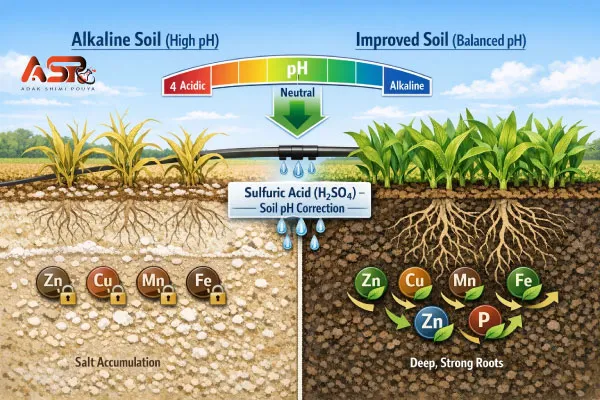 تعدیل PH
