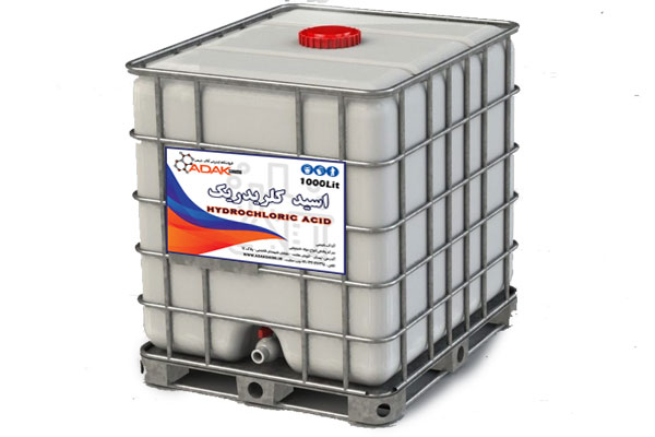 تانکر 1000 لیتری اسید کلریدریک