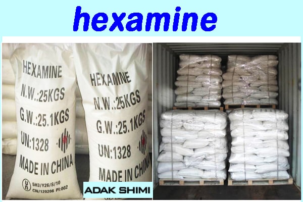 کیسه های 25 کیلوگرمی هگزامین